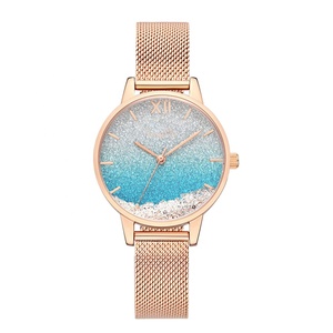 <span class=keywords><strong>Fitron</strong></span> Quartz Damen Armbanduhr Luxus Leder Custom Brand Japanische Legierung Gehäuse mit Glas zifferblatt Fenster und Zeiger Display - Product Image 5