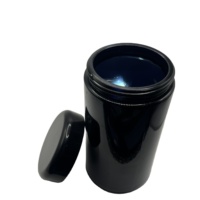 Envases de Vidrio Violeta Oscuro con Protección UV de 50/100/150/200/250/500/1000 ml, Frascos de Vidrio Ultravioleta a Prueba de Rayos UV