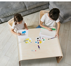 Kids Desk Multipurpose Kids Tisch-und Stuhlset 3-teiliges anpassbares Möbelset Kids 'Learning Desk Zertifiziert und sicher No <span class=keywords><strong>Assemb</strong></span> - Product Image 3