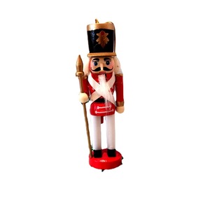 Figuras de Soldados Cascanueces de Madera, 5 Piezas, Adornos Navideños Bonitos, Artesanía, Decoración del Hogar - Product Image 5