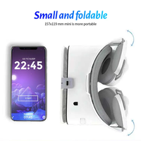 OEM Headset Virtual Reality Stereo lipat 4k Z6, headset VR kaca Headset vr kacamata 3D vr dengan remote untuk ponsel pintar iPhone Android