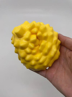 Boule de cire souple et croustillante en forme de fruit simulé, anti-stress, à récupération lente, faite à la main, pour décoration de bureau, avec bienfaits apaisants pour l'anxiété