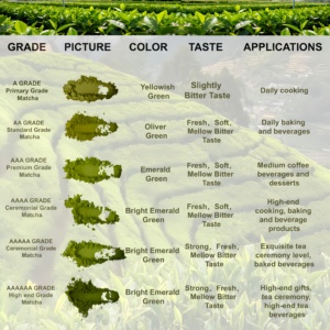 Tè Matcha Giapponese Biologico in Polvere Senza Pesticidi, Tè Verde Sfuso Istantaneo per Principianti - Product Image 6