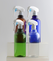 Botol Semprot Leher Panjang 500Ml, Penyiraman Taman Kecantikan dengan Pp Semprot Pistol Plastik Botol Semprot 500Ml dengan Tutup Pemicu Plastik