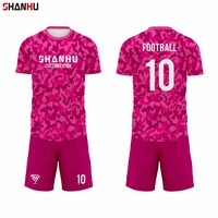 Kit de maillot de football de club ensemble d'uniformes de football gris vêtements de football maillot de football à col de Marseille personnalisé