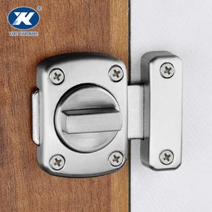 3 ''4" 5 "Matt đen hoặc satin Niken Hợp kim kẽm cửa chốt bảo vệ - Product Image 1