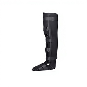KS Thigh To <b>Ankle</b> Brace Black Reinforced Fixation Band For Leg <b>Support</b> And Fracture Correction - Product Image 2