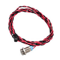 Kabel Ekstensi Servo A2543 M10, Konektor 2 Pin Jantan Betina, Kabel Harness 24AWG