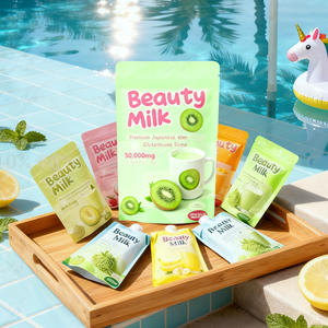 Lait de beauté à la fraise 7 jours, <span class=keywords><strong>collagène</strong></span>, blanchissant, anti-rides, élimination des taches, étiquette privée personnalisée, fournisseur mondial - Product Image 6