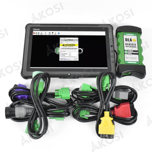 Công cụ Chẩn đoán Hạm Đội Máy quét diesel hạng nặng mới dla + Bộ chuyển đổi 2.0 động cơ Hạm Đội thương mại + máy tính bảng getac F110 - Product Image 1