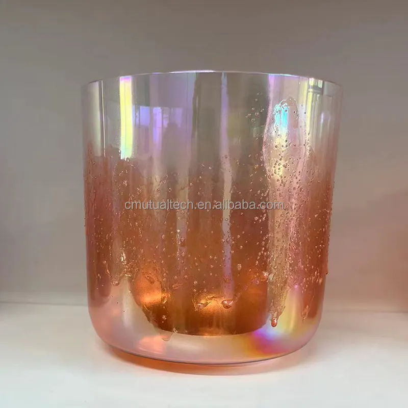 Q Bent 6 Inch Verbazingwekkende Alchemy Crystal Klankschaal Voor Sterker Energie En Feng Shui Artikelen Voor