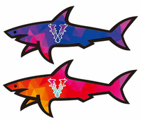 Pegatina Decorativa para Teléfono Móvil Paul Shark de PVC Impermeable con Forma de Animal, Impresión UV, Estilo de Dibujos Animados, CP Jul Vrunk Marsella Palestina