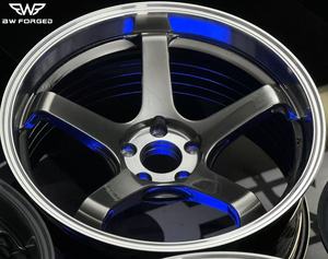 BW pour jantes automobiles de qualité commerciale roue 5x120 Style 2 pièces pour Lexus Ferrari Maybach <span class=keywords><strong>Pagani</strong></span> bmw <span class=keywords><strong>mercedes</strong></span>-benz - Product Image 1