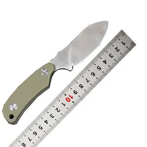 OEM produsen disesuaikan survival fixed blade pisau taktis pisau berburu kydex selubung