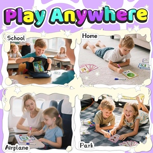 100 cartes flash CVC pour enfants, cartes flash CVC épaisses et réutilisables, cartes <span class=keywords><strong>de</strong></span> <span class=keywords><strong>lecture</strong></span> préscolaire et cartes <span class=keywords><strong>de</strong></span> mots à orthographier - Product Image 3