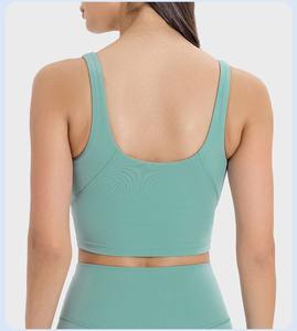 Sujetador deportivo sin espalda para mujer, chaleco deportivo de Yoga de alta intensidad para correr a prueba de golpes - Product Image 6