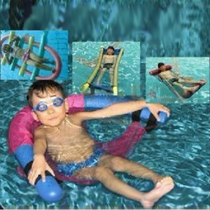 Chaise flottante réglable pour <span class=keywords><strong>piscine</strong></span>, siège de relaxation aquatique pour la détente et l'entraînement à la natation - Product Image 4