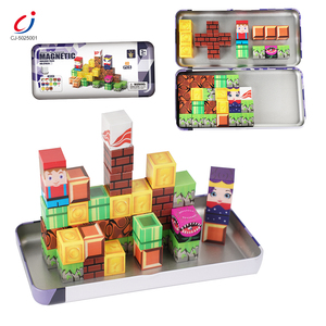 Blocchi Magnetici da Costruzione Chengji, Giocattoli Cubo Magnetico, Blocchi Colorati a Tema Avventura per Bambini - Product Image 2