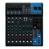 Console de mixage audio professionnelle MG10XU, mixeur DJ 10 canaux pour système de sonorisation de scène avec Blender-MG10XU