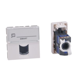 Ổ Cắm Loại UTP Legrand Giắc Cắm Keystone RJ45 CAT6 Không Dụng Cụ Mặt Quay - Product Image 1