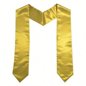 Venta al por mayor de fábrica, buena calidad, superventas, personalizada, naranja, poliéster, ecológica, estola de cuello para graduación con estampado de 6 colores - Product Image 2