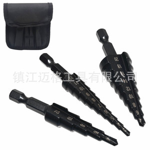 Metric Step Drill Bits 4-32mm Hex Shank TiCN Coated For Nonferrous Metals - Product Image 5