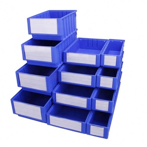 Nhựa phụ tùng hộp và vít lưu trữ Thùng với PP Divider công nghiệp đa chức năng vuông văn phòng Organizer kho có sẵn - Product Image 1