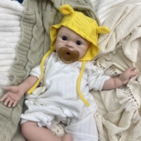 Poupée Reborn réaliste de 20 pouces, directement de l'usine, entièrement en silicone, nouveau-né, bouche/yeux ouverts, fille/garçon, livraison directe/vente au détail/vente en gros
