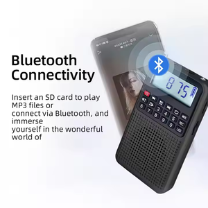 Yf39 3-in-1 di động đài phát thanh AM <span class=keywords><strong>FM</strong></span> Máy nghe nhạc mp3-đa chức năng tiếp nhận tuyệt vời và pin có thể sạc lại - Product Image 5