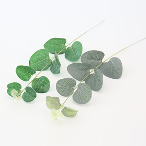 Bouquet de feuilles d'eucalyptus artificielles Tainen, 4 branches, 16 têtes, fleurs en soie pour décoration de mariage, décoration intérieure, accessoires extérieurs - Product Image 2