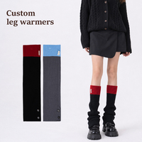 Nouveaux bas pour femmes, style minimaliste preppy, amincissants, respirants, en tricot acrylique, hauteur genou, décoratifs, pour femmes