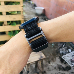 Correa de nailon ajustable para Apple Watch, Correa deportiva trenzada elástica tejida para Apple Watch de 41mm y 45mm para <span class=keywords><strong>Iwatch</strong></span> Series 8 7 6 - Product Image 6