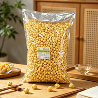 2.5kg MUI Halal Popcorn Jagung Panggang Rasa Pelangi Camilan Biji-bijian Manis Tekstur Semi-Lunak Bebas Lemak Trans Siap Santap Dalam Kemasan