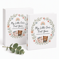 Buku Karton Hardcover Custom Grosir, Cetak Offset, Embossing, Ukuran Kustom, Jilid Karya Seni, Buku Kenangan Anak, Custom