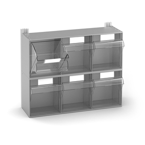 Fami Visual Box 602x225x500mm étagère de rangement pour petites pièces avec 6 tiroirs - Product Image 1