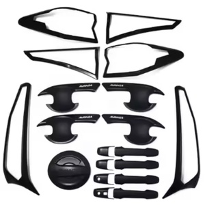 Vente directe d'usine chinoise d'accessoires automobiles, kit carrosserie ABS noir/chrome pour Toyota Avanza 2022/Veloz - Product Image 1