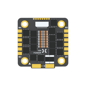 Hot Foxeer Reaper F4 128K 65A BLHELI32 4in1 Brushless ESC 3-8S DSHOT1200 สำหรับชุดควบคุมการบิน RC Racing Drone DIY - Product Image 5