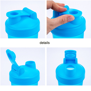 Cheap 400ml Portable BPA-Free Plastic Sports Gym <strong>Protein</strong> Shaker Cup Tumbler Promotional <strong>Gift</strong> for Marketing - Product Image 5