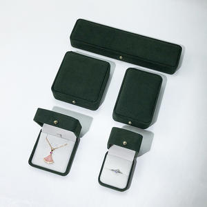 Boîte d'emballage de <span class=keywords><strong>bijoux</strong></span> rectangulaire en papier <span class=keywords><strong>origami</strong></span> multicolore à coins arrondis avec bouton doré 007 - Product Image 5