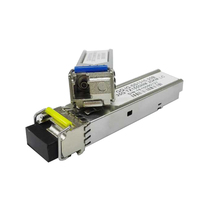 SFP BIDI de 1.25G, 40 km, LX TxRX 1310nm/1550nm, Puerto LC Bidireccional de Fibra Única, 1000M/base para Mikrotik TP-link