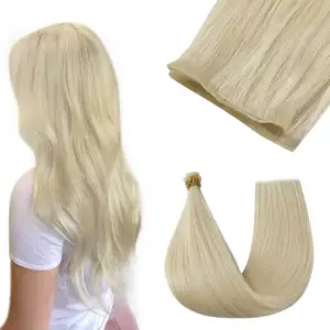 Qualidade premium ao melhor preço onda natural todas as cores cutícula alinhada pacotes virgin cabelo russo humano genial extensão do cabelo