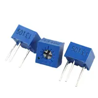 3362P-1-501 resistores 100 ohm, 500 ohm 10K 100K 100K potenciômetros do ajustador