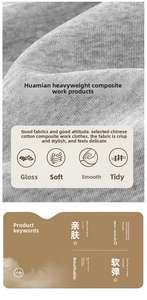 <span class=keywords><strong>Felpa</strong></span> Pullover da <span class=keywords><strong>Uomo</strong></span> Personalizzata <span class=keywords><strong>con</strong></span> <span class=keywords><strong>Cappuccio</strong></span> e Maniche Lunghe in Tessuto a Maglia 300 Gsm Stile Casual <span class=keywords><strong>con</strong></span> Mezza Zip Invernale - Product Image 6