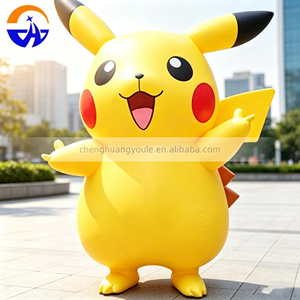 <span class=keywords><strong>Pikachu</strong></span> géant gonflable de dessin animé Chenghuang 2026 pour la décoration de fête d'enfants - Product Image 5