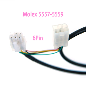 Aangepaste 2 3 4 5 6 7 8-pins Molex 5557-5559 4,2 mm pitch witte connector afgeschermde draadboom voor industriële elektronica - Product Image 1
