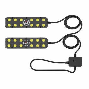 Luz Estroboscópica Multicolor para Dron JIZHI S3 <span class=keywords><strong>Mini</strong></span>, 65g, 24 LED RGB, 1km, para Matrice 4D, Rescate en Incendios - Product Image 5