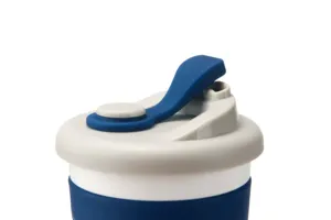पीपी ढक्कन के साथ पर्यावरण-अनुकूल बायोडिग्रेडेबल डायरेक्ट ड्रिंकिंग प्रकार प्लास्टिक कॉफी कप टम्बलर