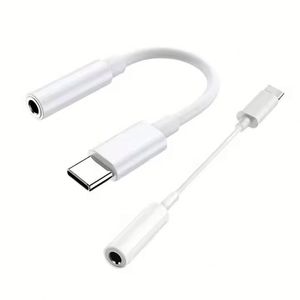 Best Selling Type-c to 3.5mm Earphone <b>Cable</b> Adapter Type C Usb-c Male to 3.5 <b>Aux</b> Audio Female Jack for Mobile Phones - Product Image 1