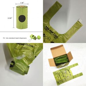 240 Bolsas Biodegradables Pequeñas con Asa para Desechos de Perro, Bolsas para Excremento de Perro - Product Image 2