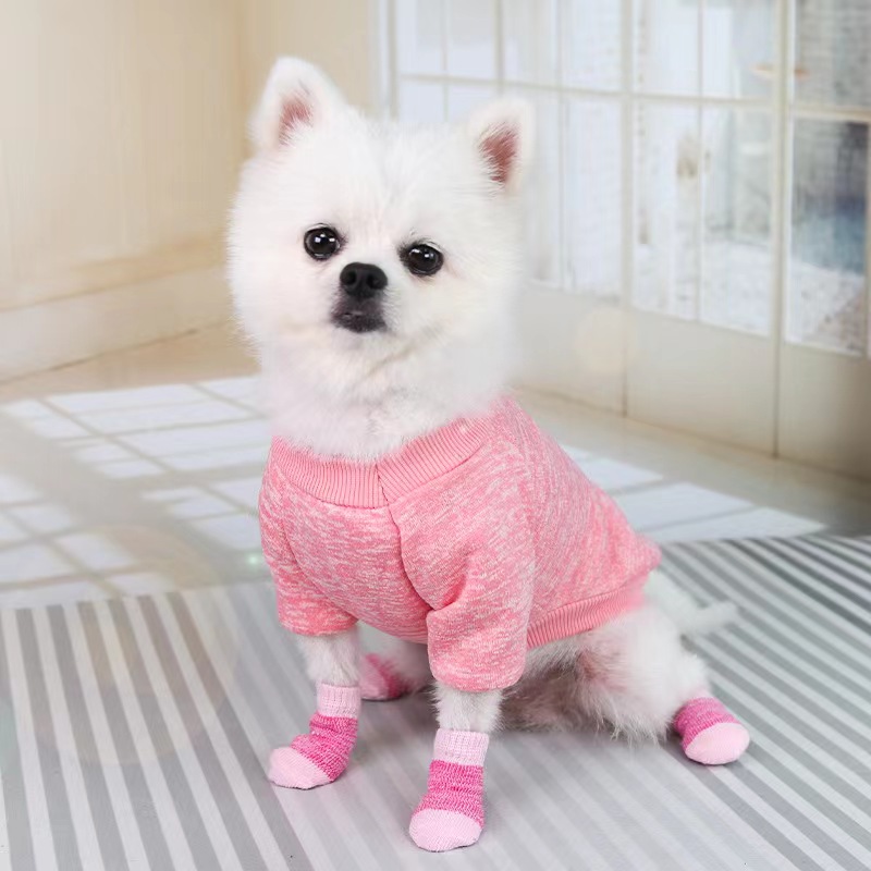 Factory Selling Nice Quality Cute Pet Socks Multi-Pattern Dog Socks Warm Accessories For Pet Dog Cat